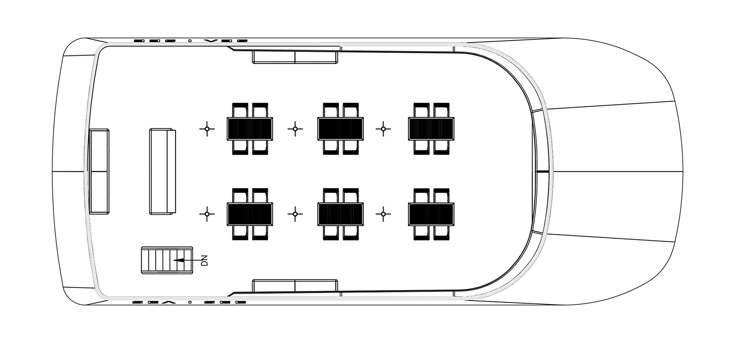 Sun Deck Plan