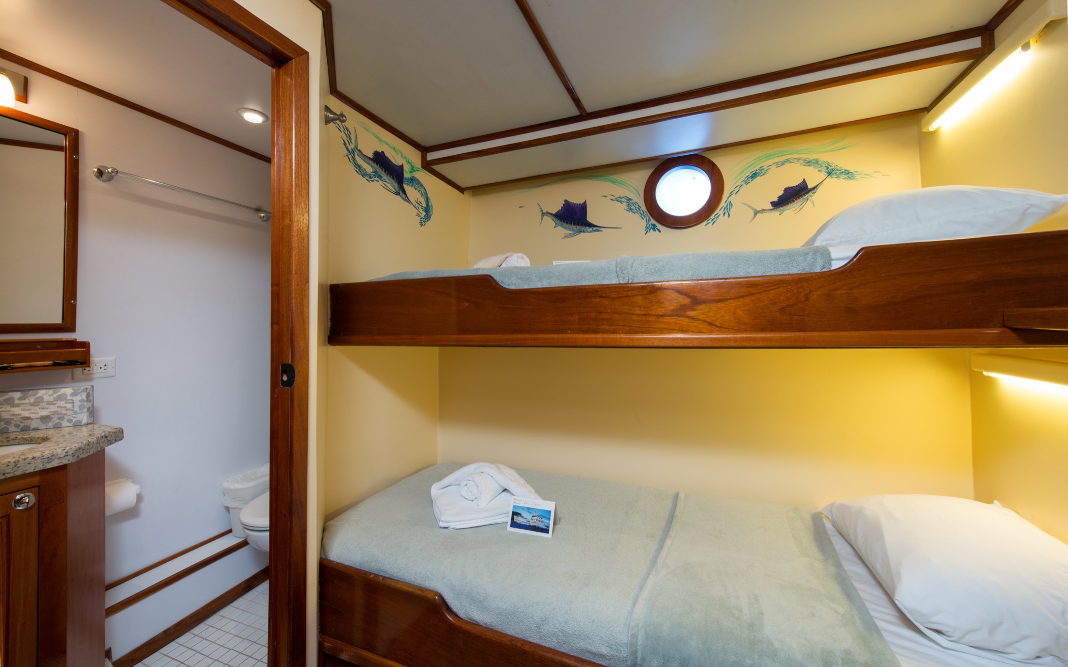 Lower Deck Twin Bunk-Style