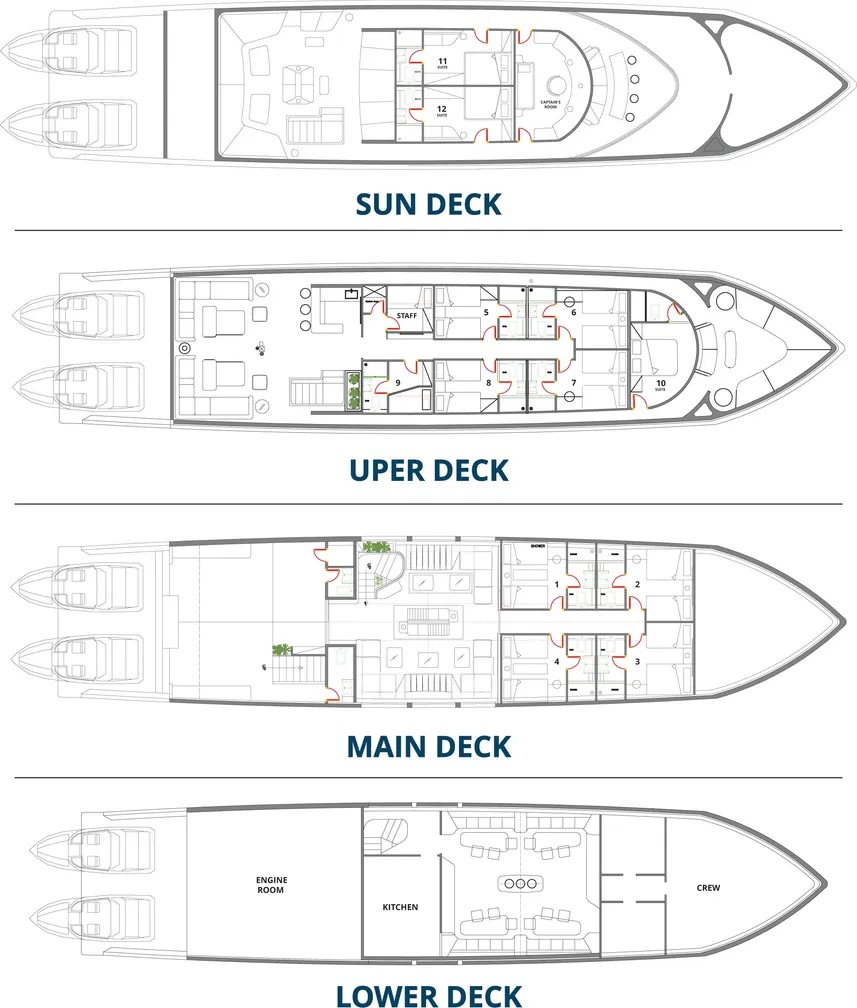 Deck plan
